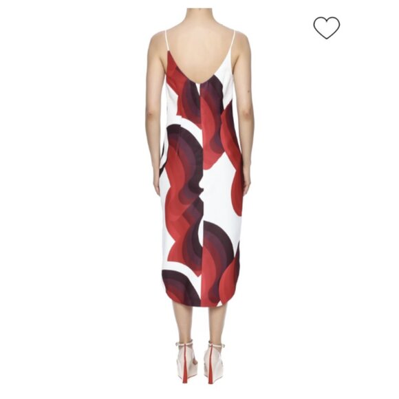 C/MEO Collective red swirl dress - Picture 2 of 9
